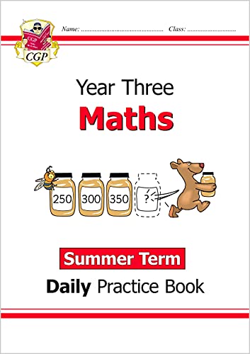 KS2 Maths Year 3 Daily Practice Book: Summer Term (CGP Year 3 Daily Workbooks) von Coordination Group Publications Ltd (CGP)